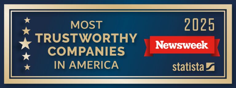 Most Trustworthy Companies 2025 logo