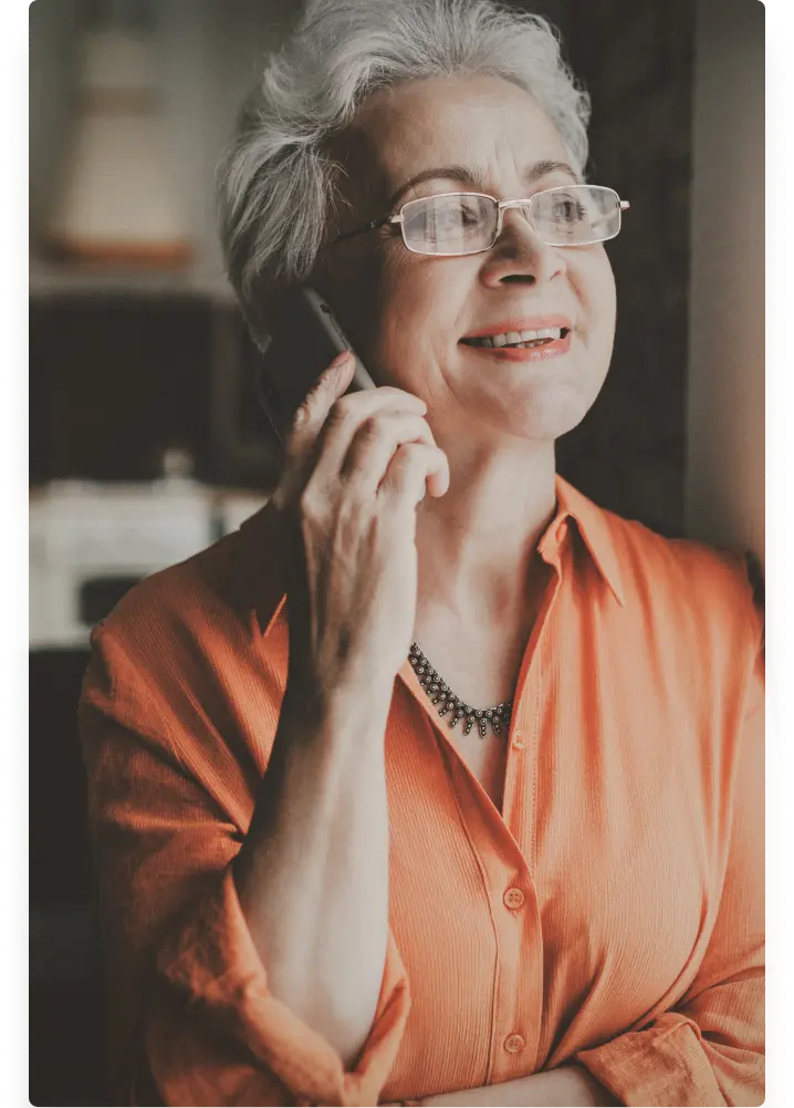 Final Expense Life Insurance woman phone
